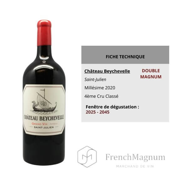Image du Double Magnum du Château Beychevelle 2020