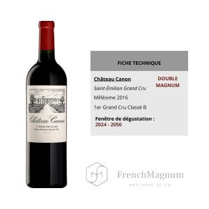 Illustration de la fiche produit Double Magnum Château Canon 2016 de French Magnum
