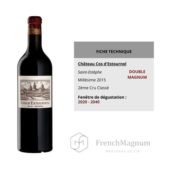 Image du Double Magnum Château Cos d'Estournel 2015