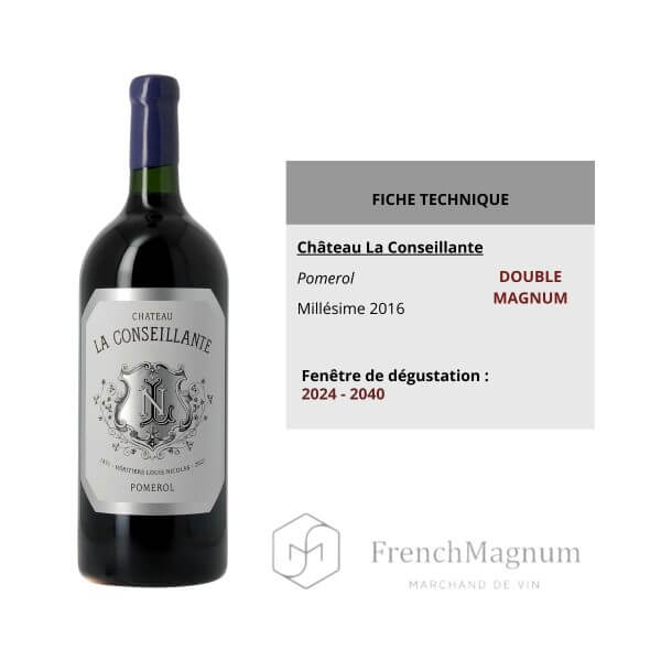 Image de la fiche produit Double Magnum Château La Conseillante 2016