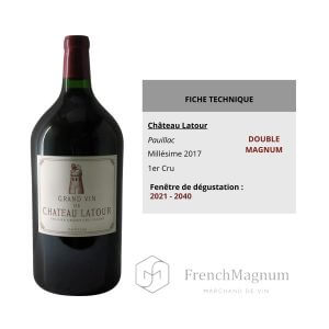 Illustration du Double Magnum Château Latour 2017