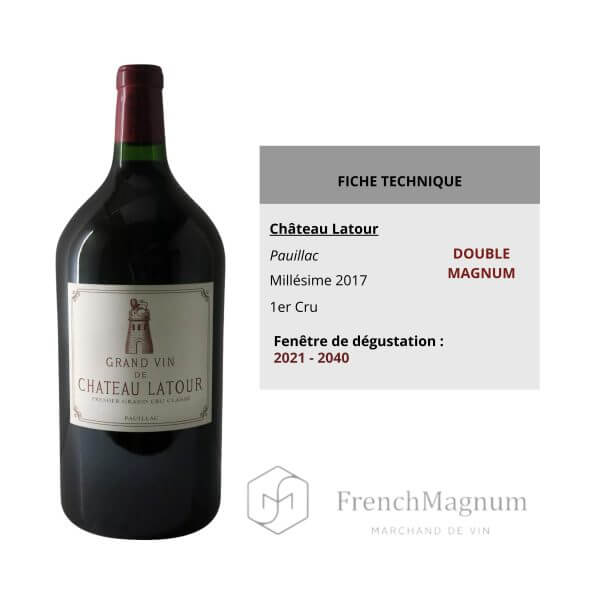 Illustration du Double Magnum Château Latour 2017