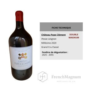 Image de la fiche produit Double Magnum Château Pape Clément 2020