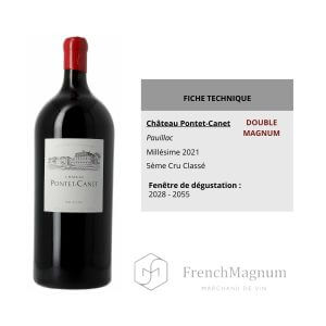 Image de la fiche produit Double Magnum Château Pontet-Canet 2021