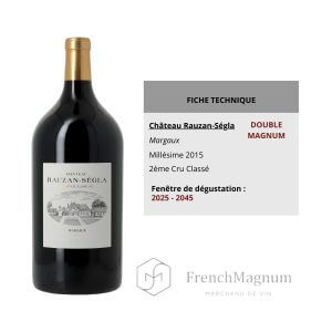 Image de la fiche produit du Double Magnum Rauzan-Ségla 2015