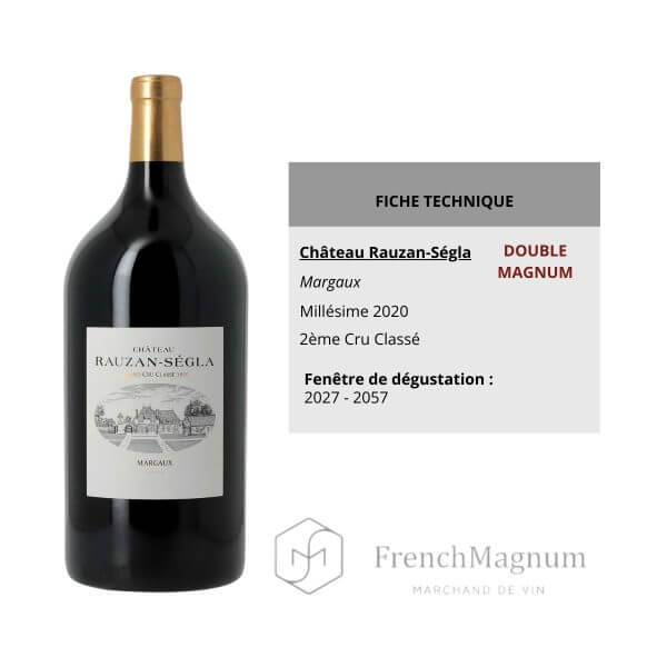 Image de la fiche technique du Double Magnum Rauzan-Ségla 2020