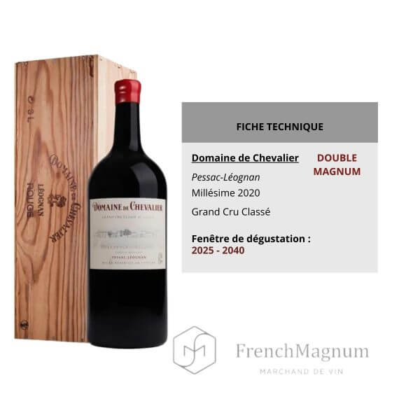 Image de la fiche produit du Double Magnum Château Domaine de Chevalier 2020