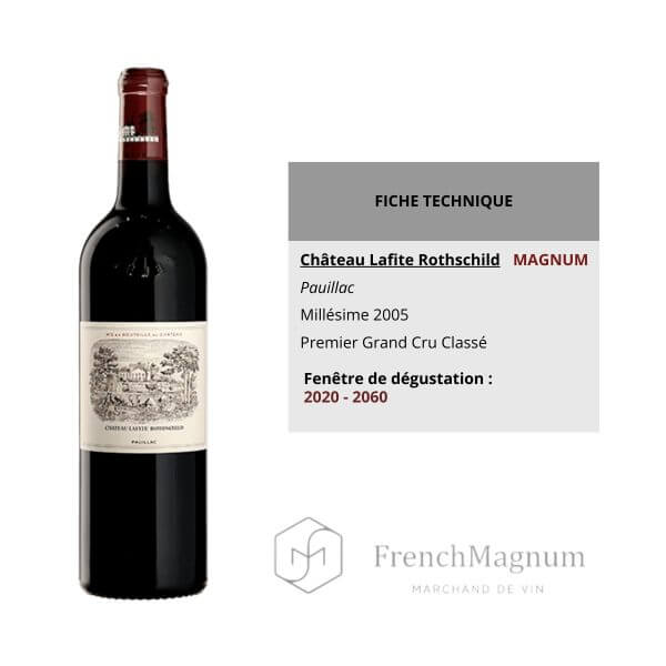 Image de la fiche technique sur Magnum Lafite Rothschild 2005