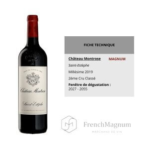 Image de la fiche technique du Magnum Château Montrose 2019 réalisée par French Magnum
