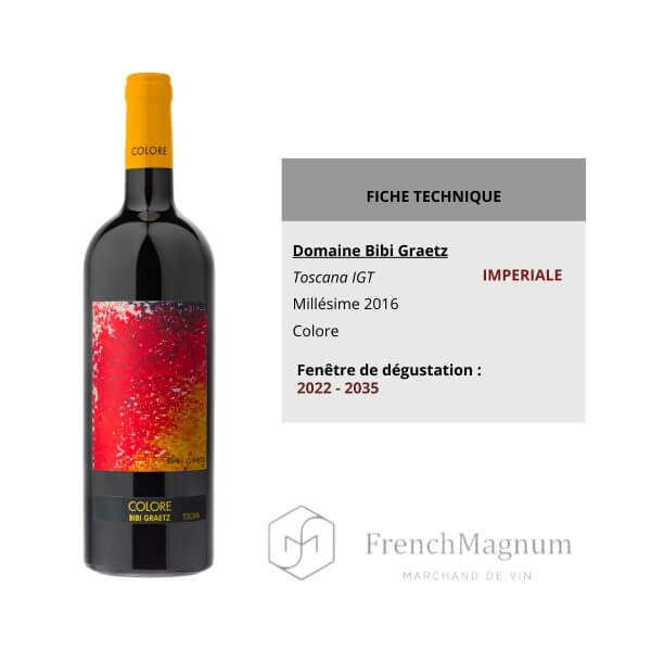 Photographie de l'Impériale Domaine Bibi Graetz Colore 2016